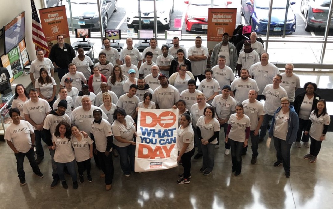 Do What You Can Day - Giving Back is a Simpson Strong-Tie company value