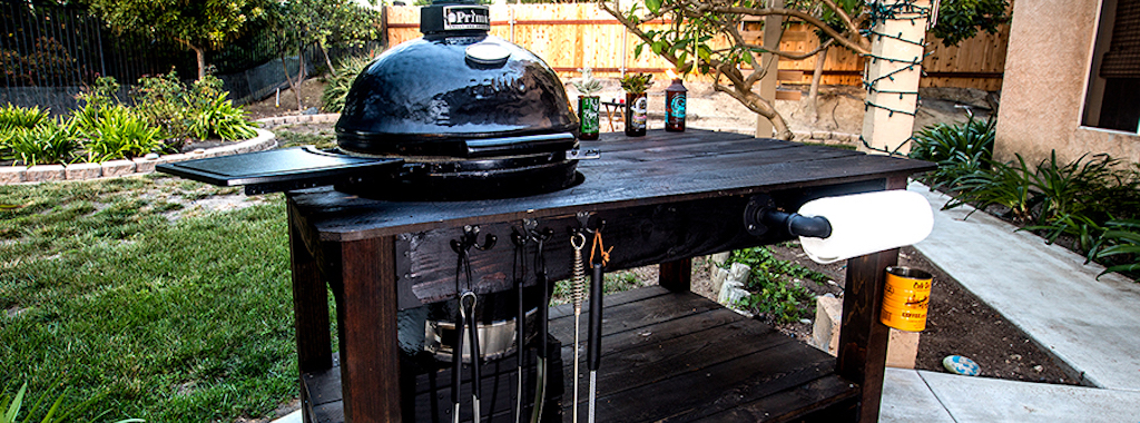 DIY: How to Build a Kamado Grill Table