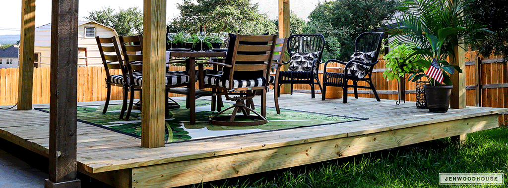 DIY: You Can Have a Cool Floating Deck: Part 1