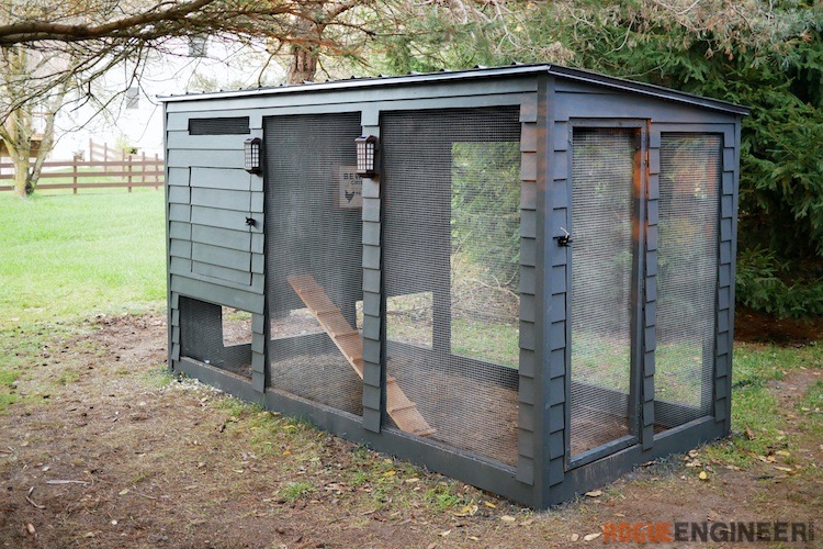 Building a Simple Small Chicken Coop
