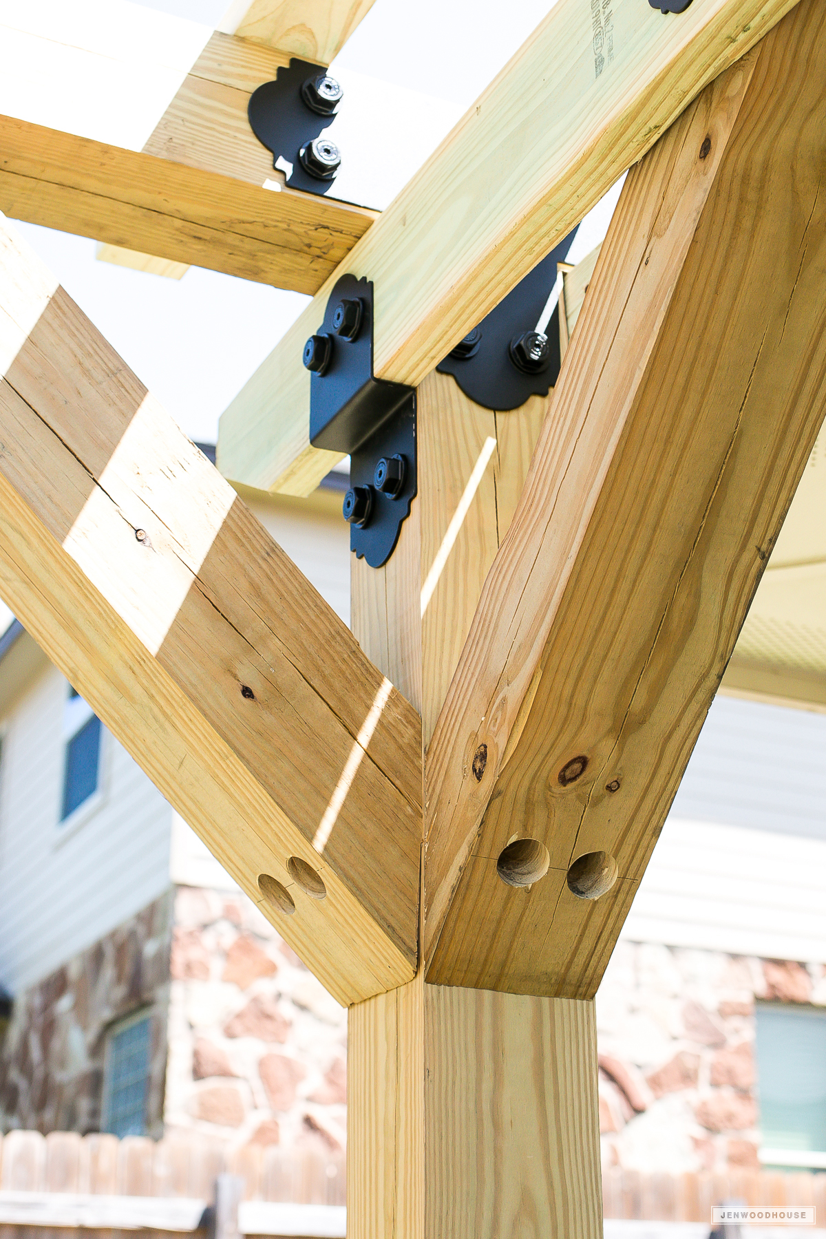 Your DIY Pergola Makes Everything Even Cooler Part 2 Building Strong