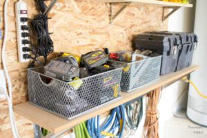 garage storage wall system