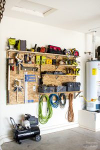 garage storage wall system pneumatic addict