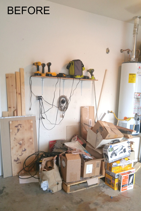 DIY Garage Aufbewahrungssystem