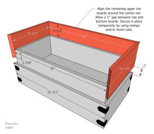 diy rolling planter cut sheet