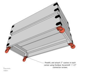 diy rolling planter cut sheet