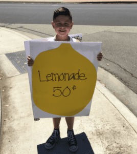 diy lemonade stand