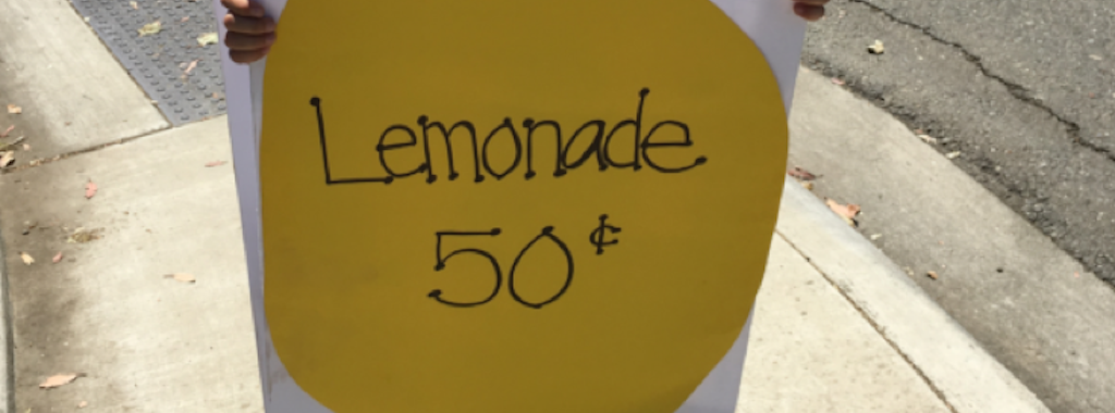 lemonade sign