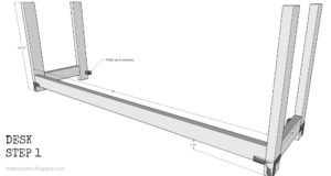 diy custom desk instructions 2