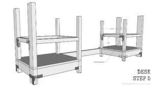 diy custom desk instructions 6