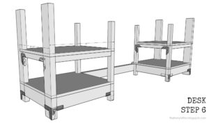 diy custom desk instructions 7