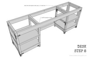 diy custom desk instructions 9