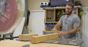 h-leg table bench