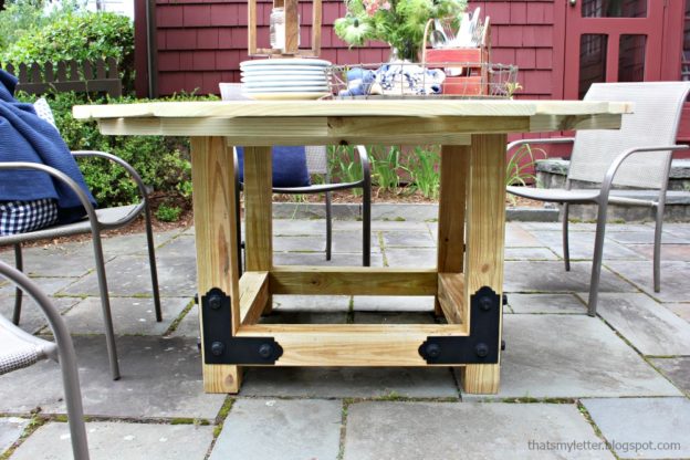 To Build A Round Outdoor Dining Table, How To Build A Round Table Top