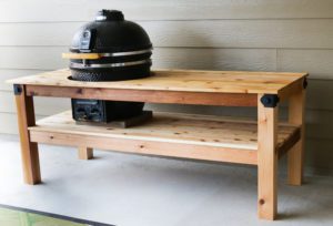 Kamado Grill Table