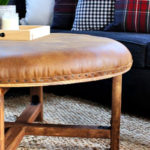 DIY: How to Build a Leather Ottoman