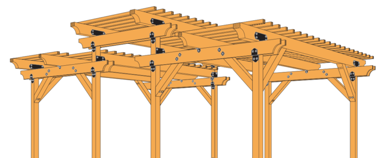 6 Free Pergola Plans (Plus: Pavilions, Patios And Arbors) - Building Strong