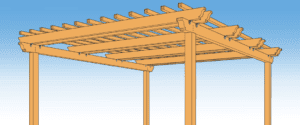 diy 18x18 free pergola plan