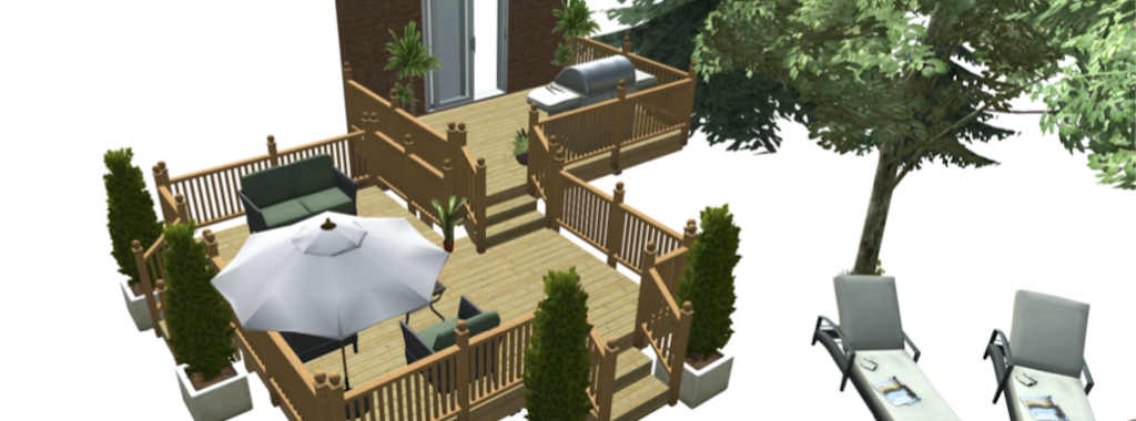 Deck Planner 3D Render