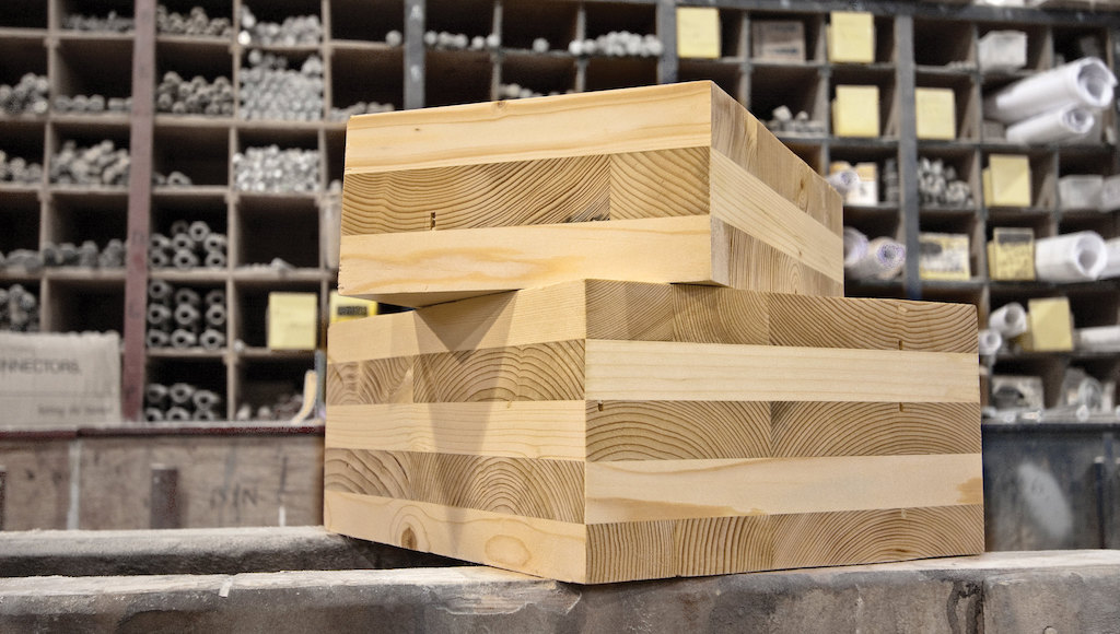 Cross Laminated timber blocks 
