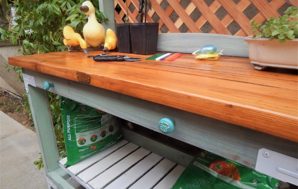 DIY Potting Bench