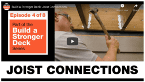 Joist Connections Video Teaser