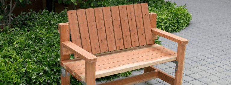 DIY Garden Bench