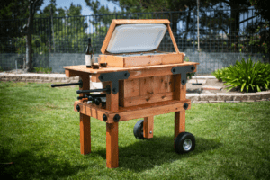 DIY Mobile Cooler Cart