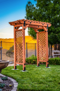 Outdoor Accents Lattice Arbor