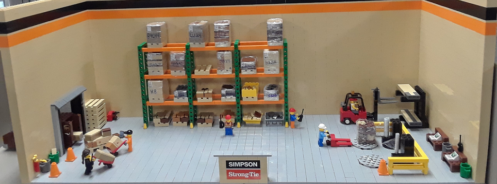 Simpson Strong-Tie LEGO Build
