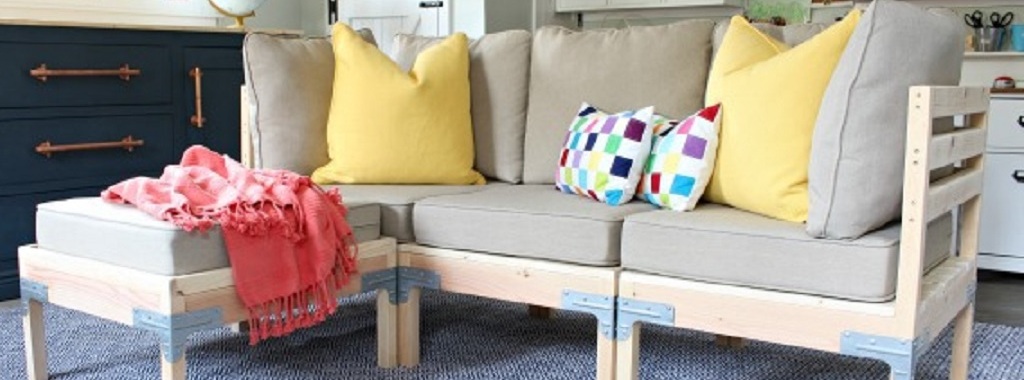 How to DIY a Sectional Sofa Sectional