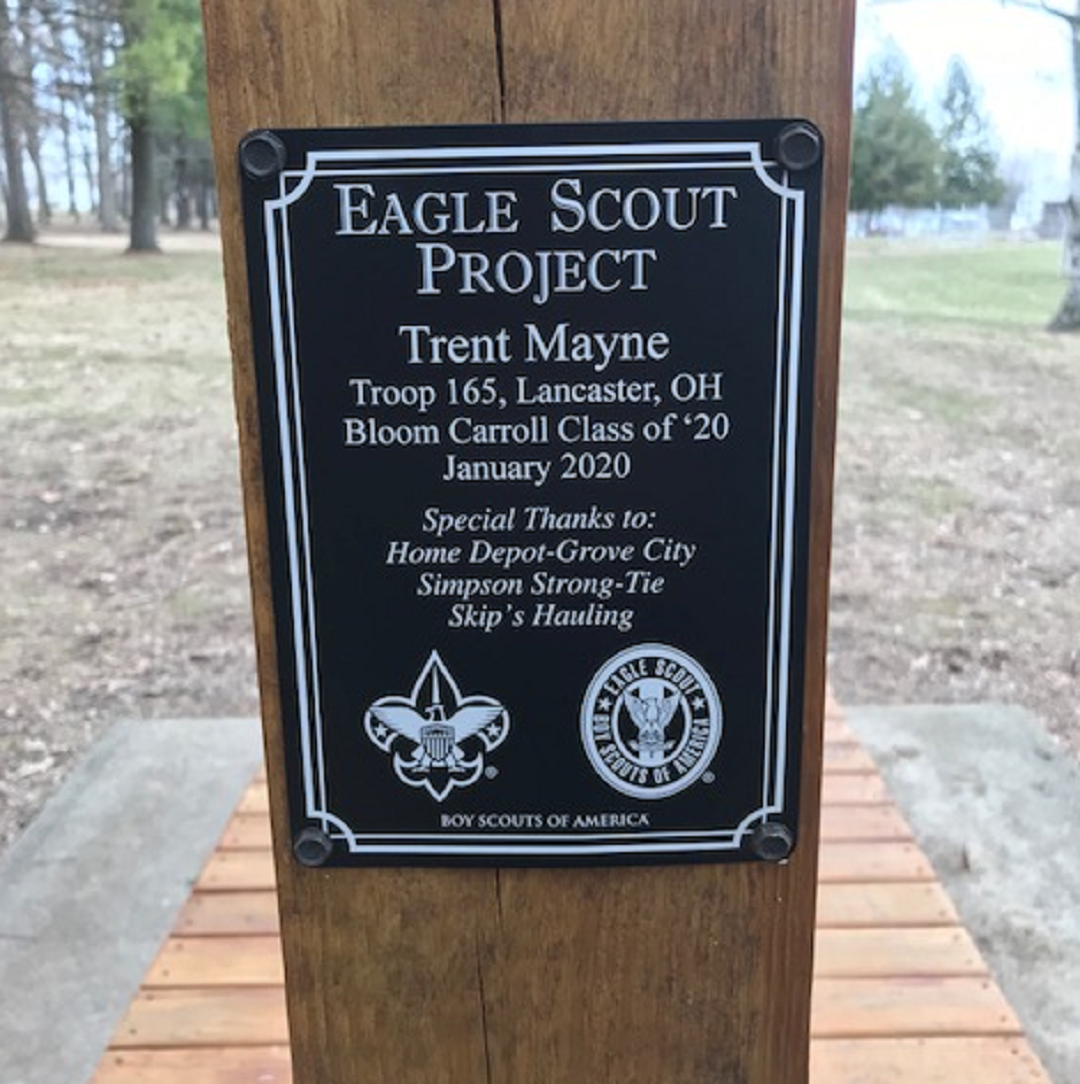 Eagle Scout Signage