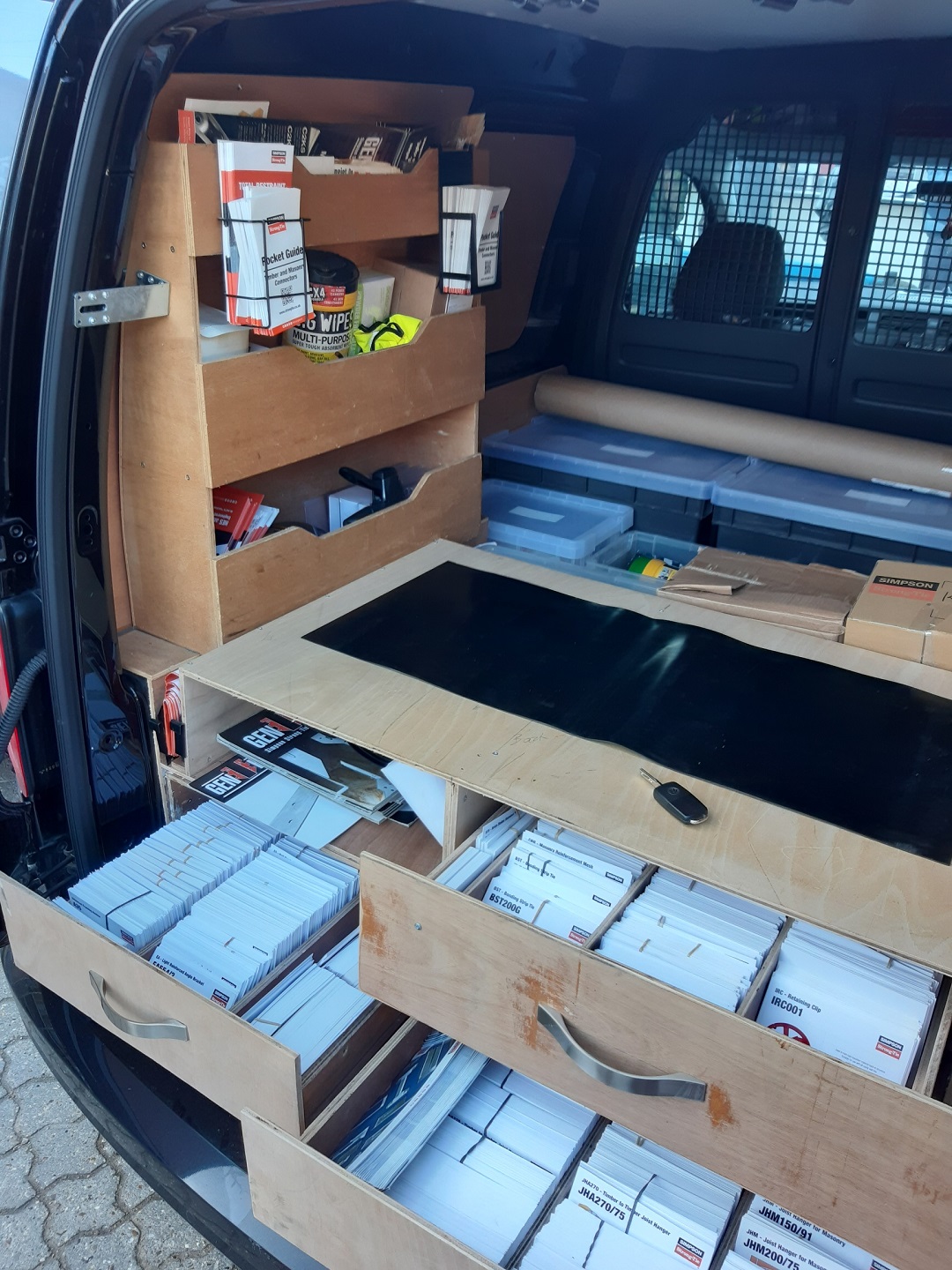 Organized Drawers in the UK van