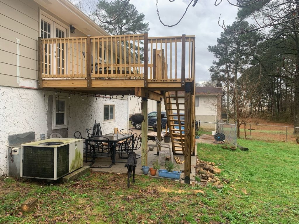 DIY Weekend Warrior Deck Project