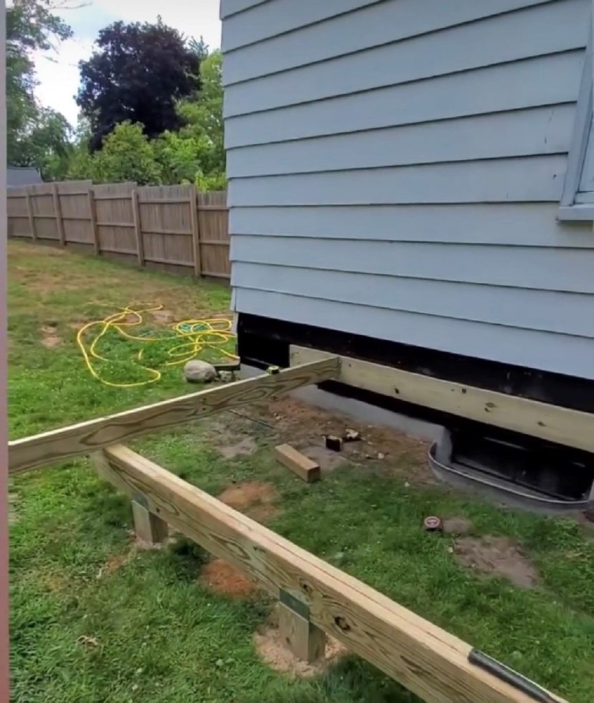 Attaching the ledger board