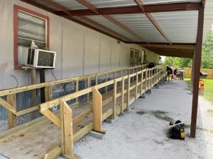 Built Wheelchair Ramp
