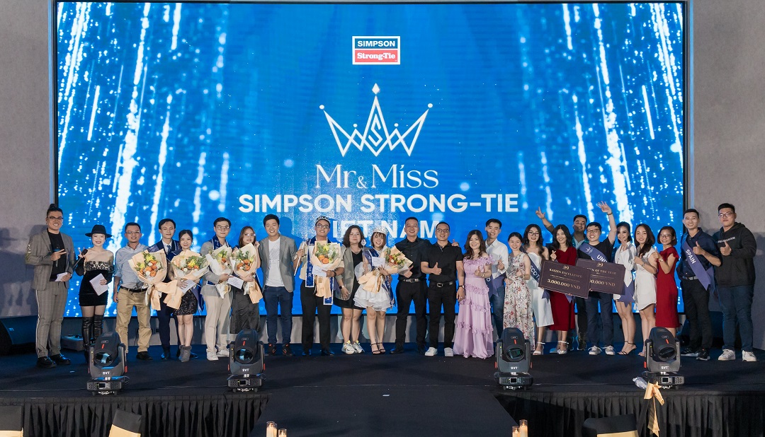 Simpson Strong-Tie Viet Nam's Winners Stage