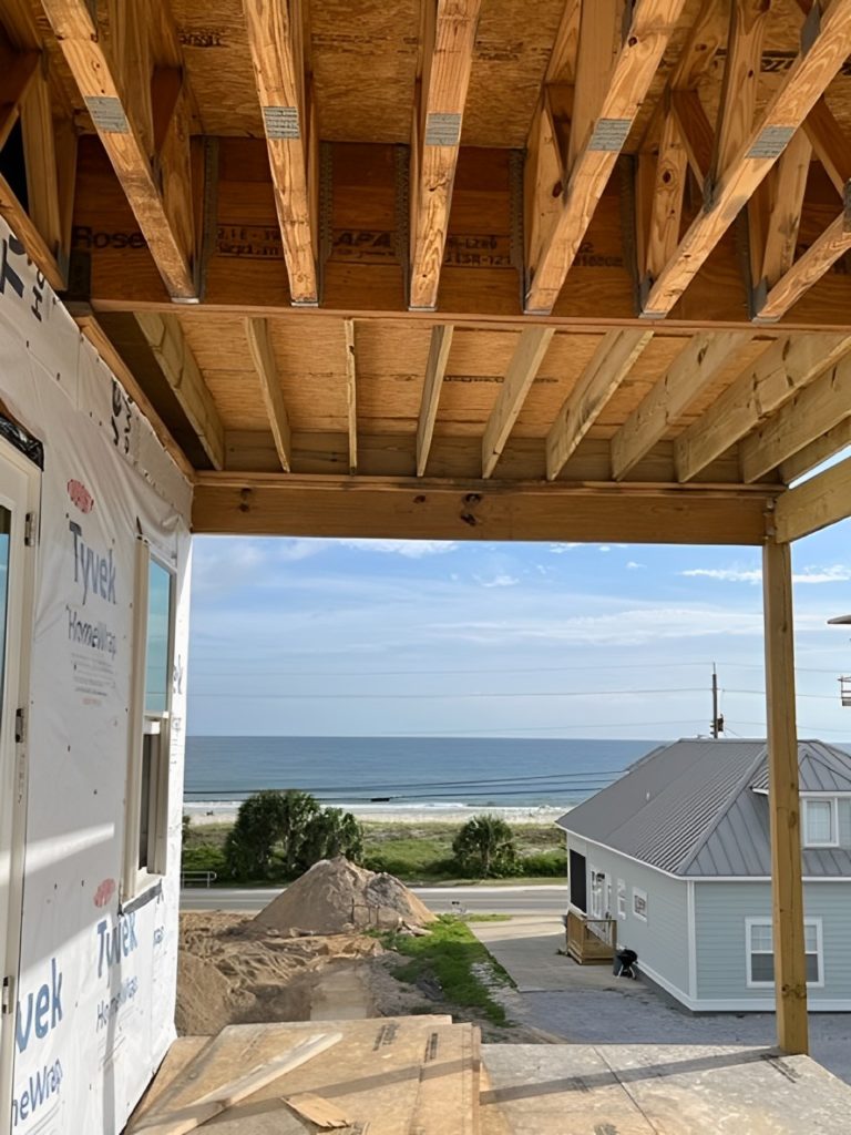 High-wind connectors, like hurricane ties, can be used in new construction as well as to retrofit older homes.