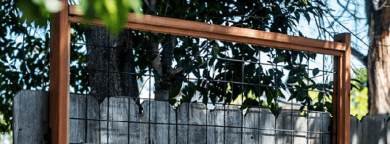 How to Build an Easy Fence Trellis