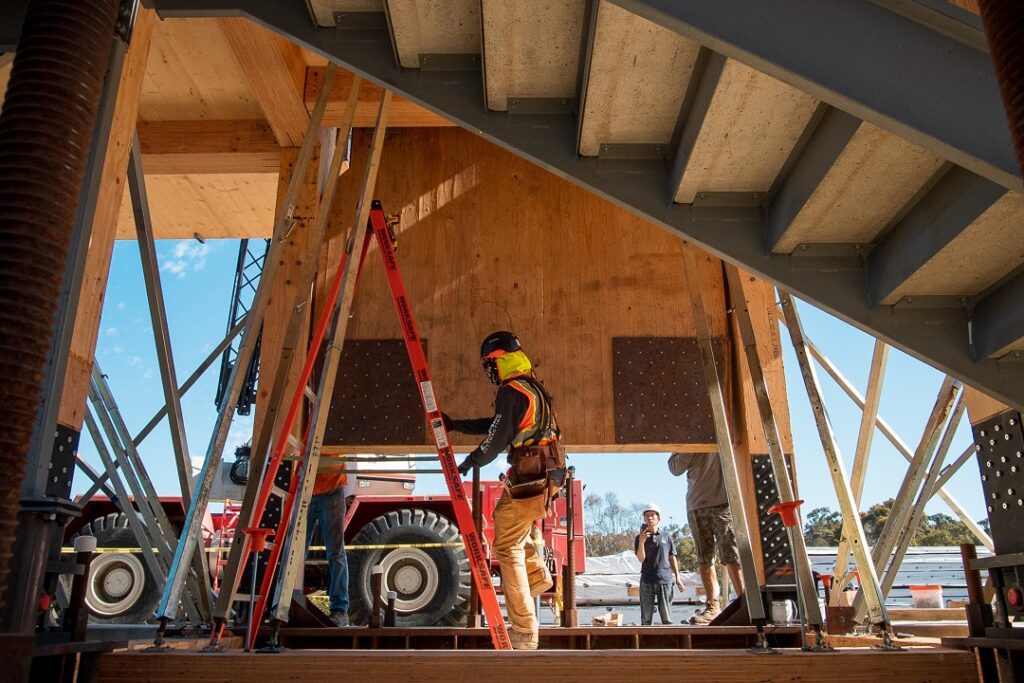 On the jobsite with UCSD Jacobs School Credit: David Baillot/University of California San Diego