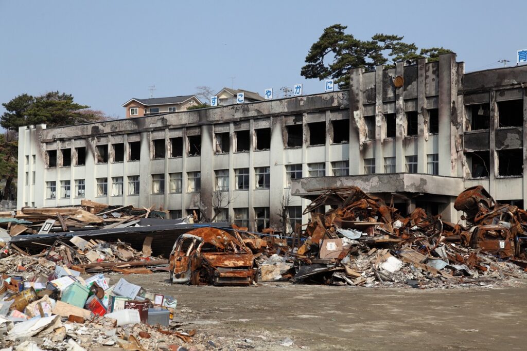 Tsunami damage of the East Japan great earthquake disaster