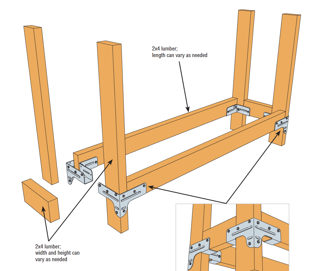 DIY Log Holder Plans