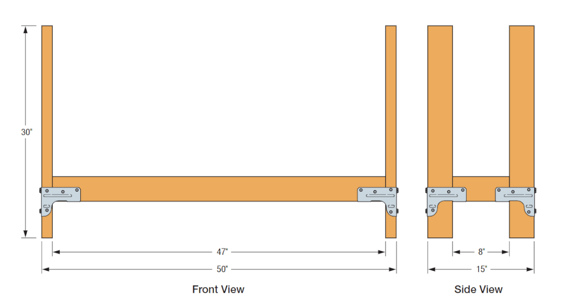 Log Holder Plan Diagram