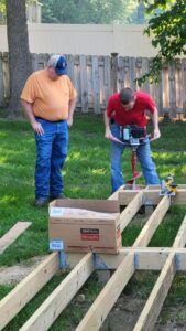 Home deck build with Simpson Strong-Tie hardware