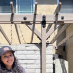 Creating a Pretty and Functional Backyard Pergola with DIYer Shereen