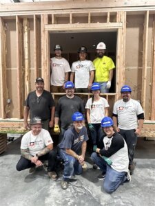 The Colorado Simpson Strong-Tie volunteers at BoulderMOD.
