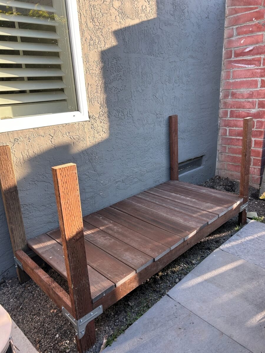 Finished Wood holder